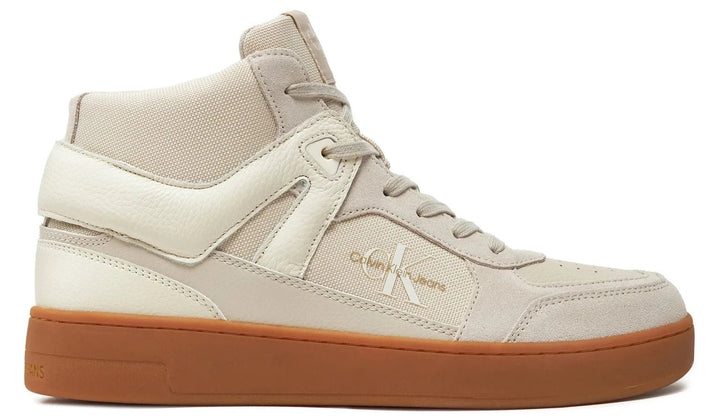 CALVIN KLEIN Basket Cup Mid Laceup Lth Ml Mtr - Footcourt Egypt