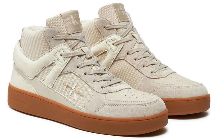 CALVIN KLEIN Basket Cup Mid Laceup Lth Ml Mtr - Footcourt Egypt