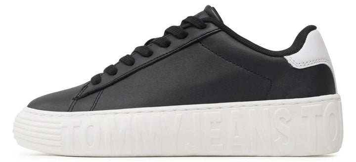 Tommy Jeans New Cupsole Leather Sneakers - Footcourt Egypt