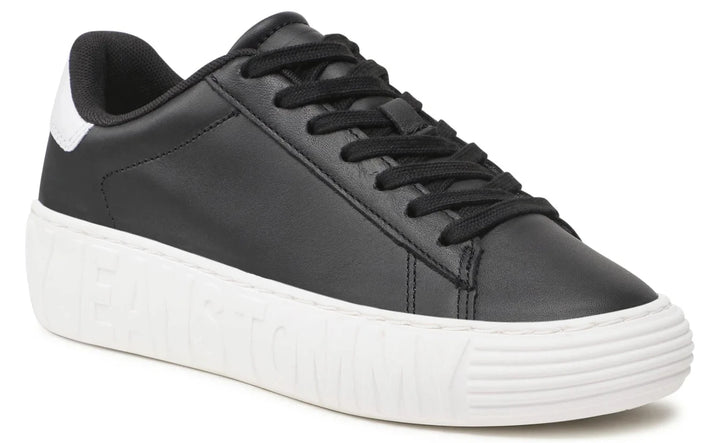 Tommy Jeans New Cupsole Leather Sneakers - Footcourt Egypt