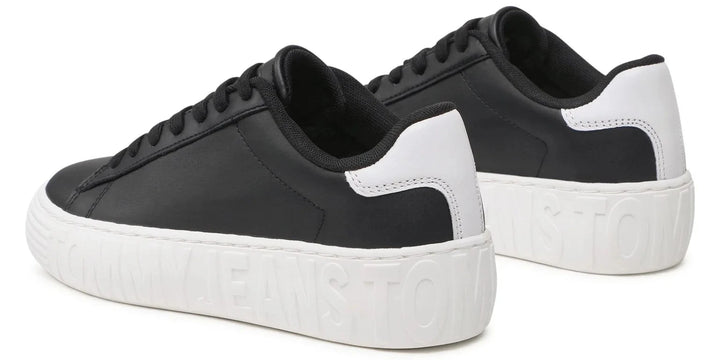 Tommy Jeans New Cupsole Leather Sneakers - Footcourt Egypt