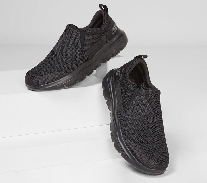 Skechers Go Walk Evolution Ultra Slip-on Shoes Black 54738-BBK