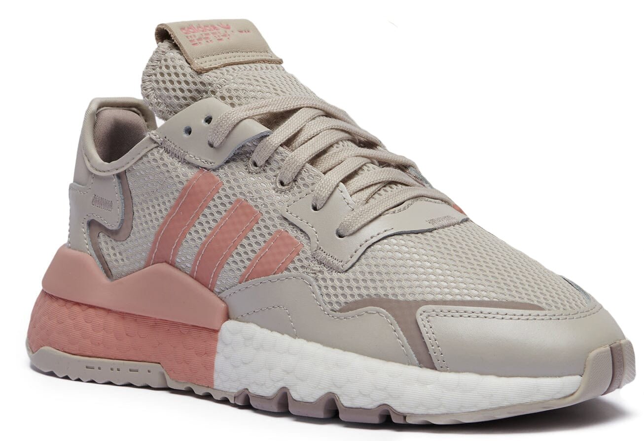 Adidas nite jogger shoes cheap pink