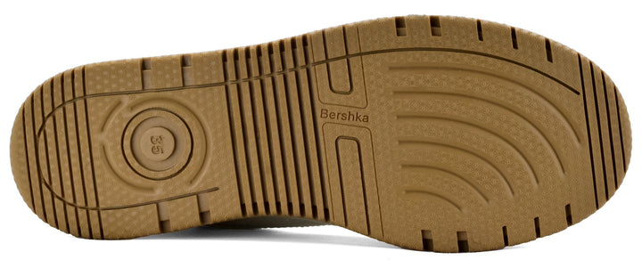 BERSHKA Contrast platform sneakers - Footcourt Egypt