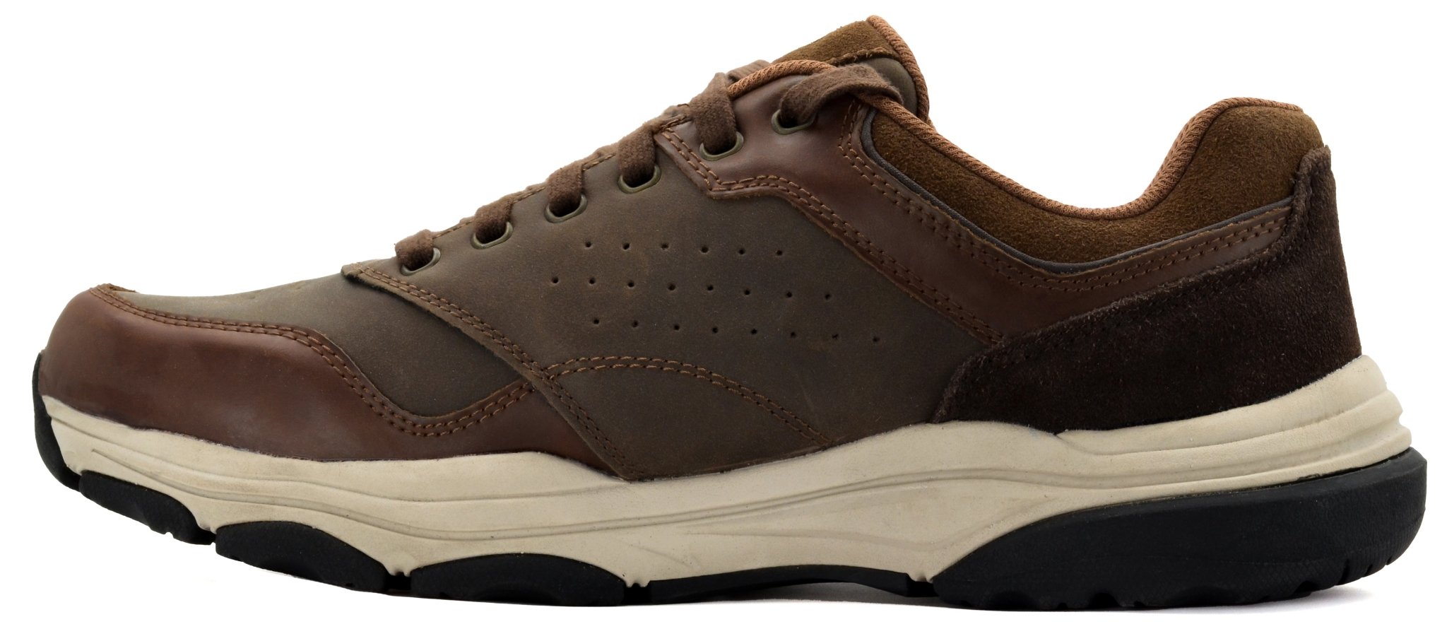 Skechers mens elent velago shoes outlet brown