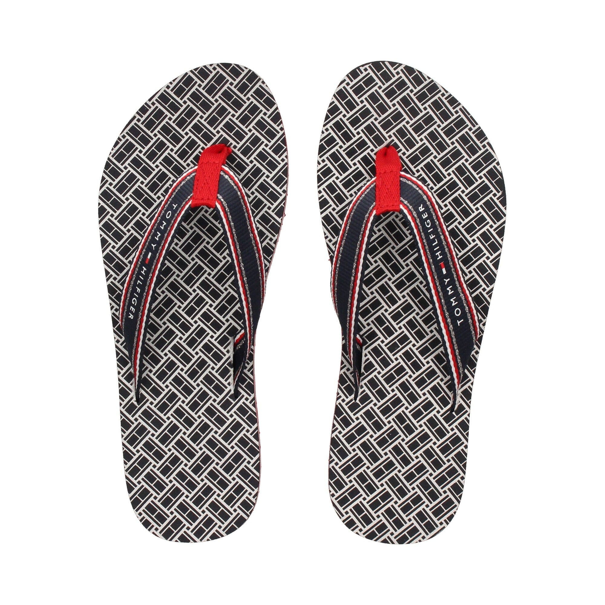 Tommy hilfiger womens hot sale flip flops